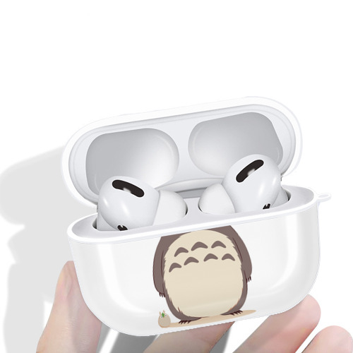 となりのトトロ 草壁メイ 草壁サツキ My Neighbor Totoro Satsuki Kusakabe Mei Kusakabe 【AirPods Pro用】ハードシェル保護ケース 耐衝撃・防指紋・カラビナ付き商品仕様