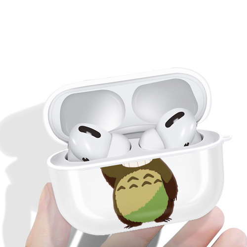 となりのトトロ 草壁メイ 草壁サツキ My Neighbor Totoro Satsuki Kusakabe Mei Kusakabe 【AirPods Pro用】ハードシェル保護ケース 耐衝撃・防指紋・カラビナ付き商品仕様