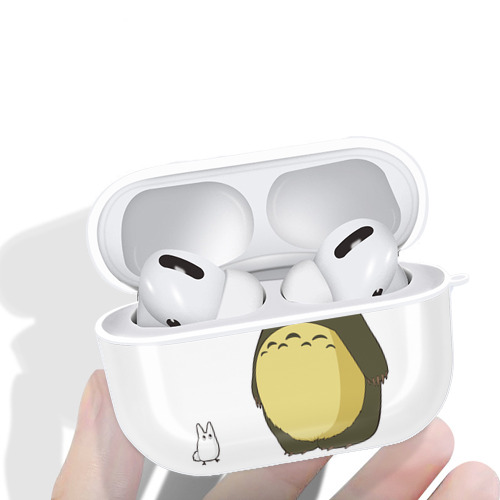 となりのトトロ 草壁メイ 草壁サツキ My Neighbor Totoro Satsuki Kusakabe Mei Kusakabe 【AirPods Pro用】ハードシェル保護ケース 耐衝撃・防指紋・カラビナ付き商品仕様