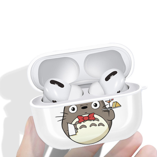 となりのトトロ 草壁メイ 草壁サツキ My Neighbor Totoro Satsuki Kusakabe Mei Kusakabe 【AirPods Pro用】ハードシェル保護ケース 耐衝撃・防指紋・カラビナ付き商品仕様