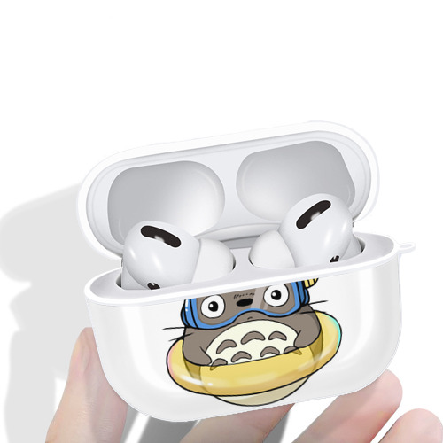 となりのトトロ 草壁メイ 草壁サツキ My Neighbor Totoro Satsuki Kusakabe Mei Kusakabe 【AirPods Pro用】ハードシェル保護ケース 耐衝撃・防指紋・カラビナ付き商品仕様