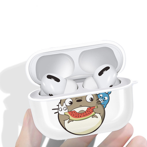 となりのトトロ 草壁メイ 草壁サツキ My Neighbor Totoro Satsuki Kusakabe Mei Kusakabe 【AirPods Pro用】ハードシェル保護ケース 耐衝撃・防指紋・カラビナ付き商品仕様