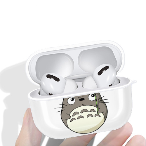 となりのトトロ 草壁メイ 草壁サツキ My Neighbor Totoro Satsuki Kusakabe Mei Kusakabe 【AirPods Pro用】ハードシェル保護ケース 耐衝撃・防指紋・カラビナ付き商品仕様