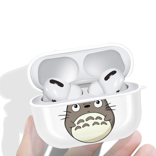 となりのトトロ 草壁メイ 草壁サツキ My Neighbor Totoro Satsuki Kusakabe Mei Kusakabe 【AirPods Pro用】ハードシェル保護ケース 耐衝撃・防指紋・カラビナ付き商品仕様