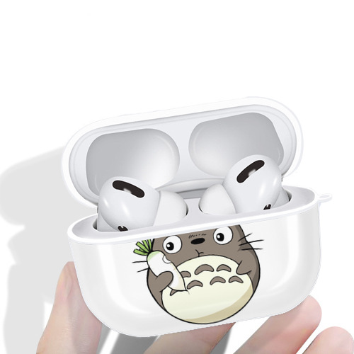 となりのトトロ 草壁メイ 草壁サツキ My Neighbor Totoro Satsuki Kusakabe Mei Kusakabe 【AirPods Pro用】ハードシェル保護ケース 耐衝撃・防指紋・カラビナ付き商品仕様