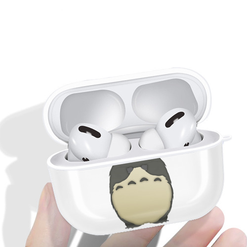 となりのトトロ 草壁メイ 草壁サツキ My Neighbor Totoro Satsuki Kusakabe Mei Kusakabe 【AirPods Pro用】ハードシェル保護ケース 耐衝撃・防指紋・カラビナ付き商品仕様
