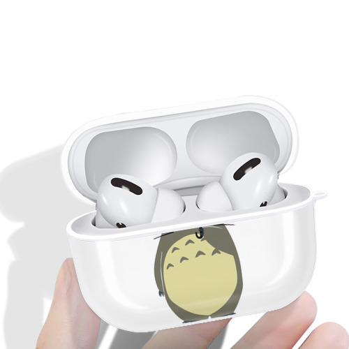 となりのトトロ 草壁メイ 草壁サツキ My Neighbor Totoro Satsuki Kusakabe Mei Kusakabe 【AirPods Pro用】ハードシェル保護ケース 耐衝撃・防指紋・カラビナ付き商品仕様
