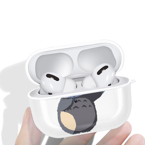 となりのトトロ 草壁メイ 草壁サツキ My Neighbor Totoro Satsuki Kusakabe Mei Kusakabe 【AirPods Pro用】ハードシェル保護ケース 耐衝撃・防指紋・カラビナ付き商品仕様