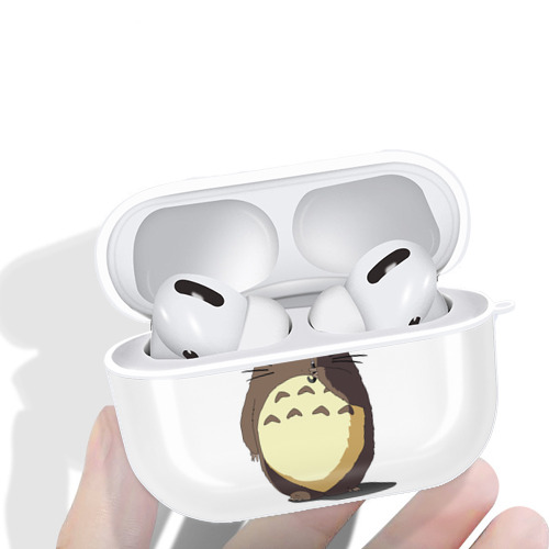 となりのトトロ 草壁メイ 草壁サツキ My Neighbor Totoro Satsuki Kusakabe Mei Kusakabe 【AirPods Pro用】ハードシェル保護ケース 耐衝撃・防指紋・カラビナ付き商品仕様