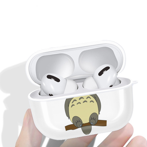 となりのトトロ 草壁メイ 草壁サツキ My Neighbor Totoro Satsuki Kusakabe Mei Kusakabe 【AirPods Pro用】ハードシェル保護ケース 耐衝撃・防指紋・カラビナ付き商品仕様