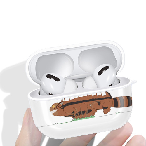 となりのトトロ 草壁メイ 草壁サツキ My Neighbor Totoro Satsuki Kusakabe Mei Kusakabe 【AirPods Pro用】ハードシェル保護ケース 耐衝撃・防指紋・カラビナ付き商品仕様