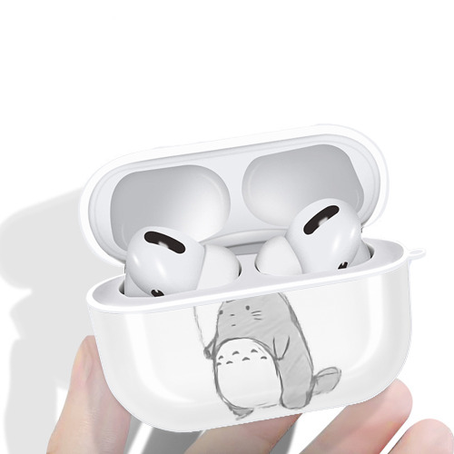 となりのトトロ 草壁メイ 草壁サツキ My Neighbor Totoro Satsuki Kusakabe Mei Kusakabe 【AirPods Pro用】ハードシェル保護ケース 耐衝撃・防指紋・カラビナ付き商品仕様