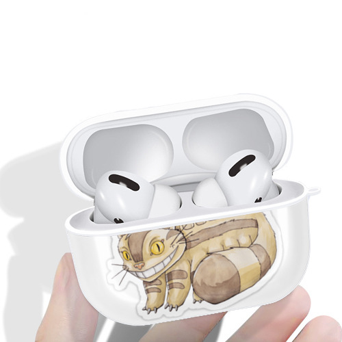 となりのトトロ 草壁メイ 草壁サツキ My Neighbor Totoro Satsuki Kusakabe Mei Kusakabe 【AirPods Pro用】ハードシェル保護ケース 耐衝撃・防指紋・カラビナ付き商品仕様