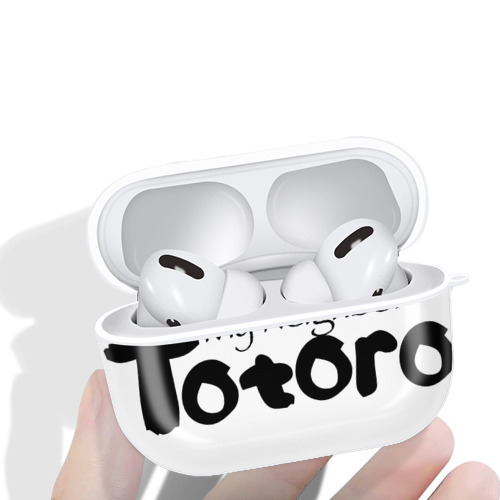 となりのトトロ 草壁メイ 草壁サツキ My Neighbor Totoro Satsuki Kusakabe Mei Kusakabe 【AirPods Pro用】ハードシェル保護ケース 耐衝撃・防指紋・カラビナ付き商品仕様