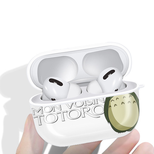 となりのトトロ 草壁メイ 草壁サツキ My Neighbor Totoro Satsuki Kusakabe Mei Kusakabe 【AirPods Pro用】ハードシェル保護ケース 耐衝撃・防指紋・カラビナ付き商品仕様