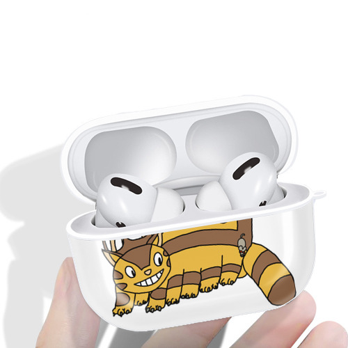となりのトトロ 草壁メイ 草壁サツキ My Neighbor Totoro Satsuki Kusakabe Mei Kusakabe 【AirPods Pro用】ハードシェル保護ケース 耐衝撃・防指紋・カラビナ付き商品仕様