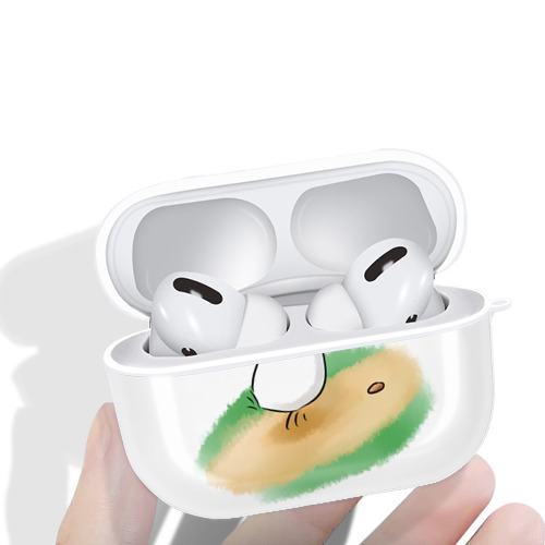 となりのトトロ 草壁メイ 草壁サツキ My Neighbor Totoro Satsuki Kusakabe Mei Kusakabe 【AirPods Pro用】ハードシェル保護ケース 耐衝撃・防指紋・カラビナ付き商品仕様