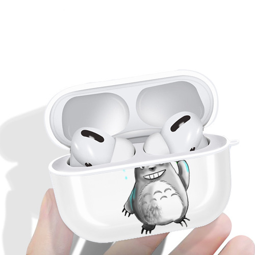 となりのトトロ 草壁メイ 草壁サツキ My Neighbor Totoro Satsuki Kusakabe Mei Kusakabe 【AirPods Pro用】ハードシェル保護ケース 耐衝撃・防指紋・カラビナ付き商品仕様