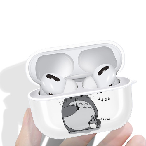 となりのトトロ 草壁メイ 草壁サツキ My Neighbor Totoro Satsuki Kusakabe Mei Kusakabe 【AirPods Pro用】ハードシェル保護ケース 耐衝撃・防指紋・カラビナ付き商品仕様