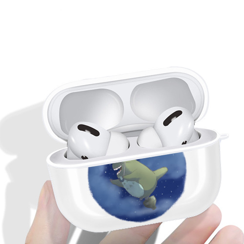 となりのトトロ 草壁メイ 草壁サツキ My Neighbor Totoro Satsuki Kusakabe Mei Kusakabe 【AirPods Pro用】ハードシェル保護ケース 耐衝撃・防指紋・カラビナ付き商品仕様