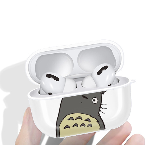 となりのトトロ 草壁メイ 草壁サツキ My Neighbor Totoro Satsuki Kusakabe Mei Kusakabe 【AirPods Pro用】ハードシェル保護ケース 耐衝撃・防指紋・カラビナ付き商品仕様