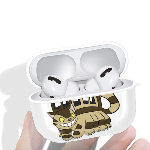 となりのトトロ 草壁メイ 草壁サツキ My Neighbor Totoro Satsuki Kusakabe Mei Kusakabe 【AirPods Pro用】ハードシェル保護ケース 耐衝撃・防指紋・カラビナ付き商品仕様