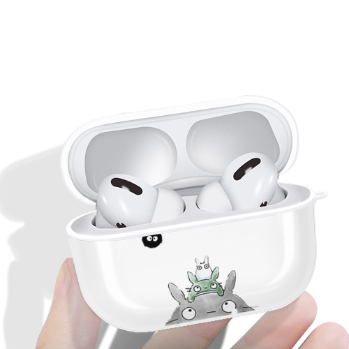 となりのトトロ 草壁メイ 草壁サツキ My Neighbor Totoro Satsuki Kusakabe Mei Kusakabe 【AirPods Pro用】ハードシェル保護ケース 耐衝撃・防指紋・カラビナ付き商品仕様