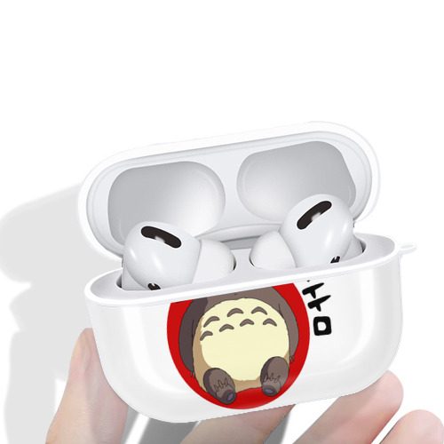 となりのトトロ 草壁メイ 草壁サツキ My Neighbor Totoro Satsuki Kusakabe Mei Kusakabe 【AirPods Pro用】ハードシェル保護ケース 耐衝撃・防指紋・カラビナ付き商品仕様