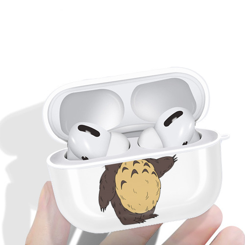 となりのトトロ 草壁メイ 草壁サツキ My Neighbor Totoro Satsuki Kusakabe Mei Kusakabe 【AirPods Pro用】ハードシェル保護ケース 耐衝撃・防指紋・カラビナ付き商品仕様