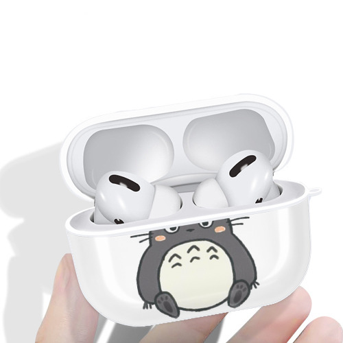 となりのトトロ 草壁メイ 草壁サツキ My Neighbor Totoro Satsuki Kusakabe Mei Kusakabe 【AirPods Pro用】ハードシェル保護ケース 耐衝撃・防指紋・カラビナ付き商品仕様