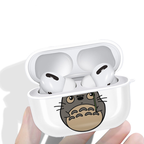 となりのトトロ 草壁メイ 草壁サツキ My Neighbor Totoro Satsuki Kusakabe Mei Kusakabe 【AirPods Pro用】ハードシェル保護ケース 耐衝撃・防指紋・カラビナ付き商品仕様