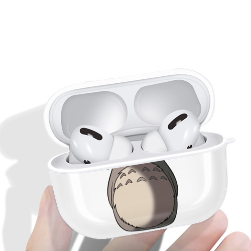 となりのトトロ 草壁メイ 草壁サツキ My Neighbor Totoro Satsuki Kusakabe Mei Kusakabe 【AirPods Pro用】ハードシェル保護ケース 耐衝撃・防指紋・カラビナ付き商品仕様