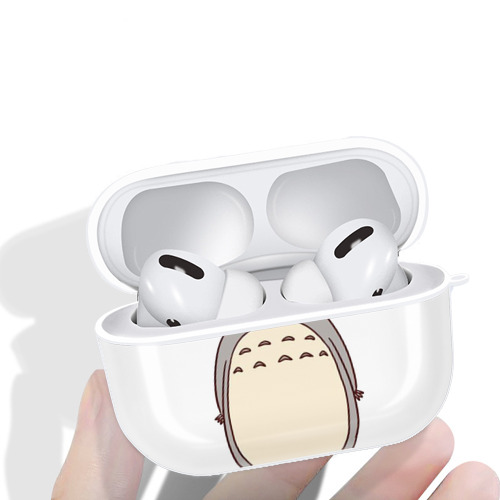 となりのトトロ 草壁メイ 草壁サツキ My Neighbor Totoro Satsuki Kusakabe Mei Kusakabe 【AirPods Pro用】ハードシェル保護ケース 耐衝撃・防指紋・カラビナ付き商品仕様