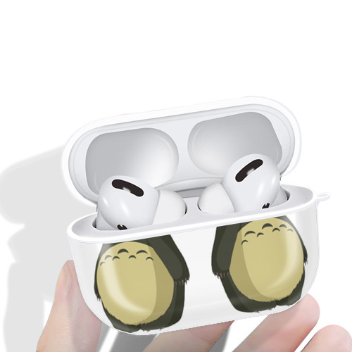 となりのトトロ 草壁メイ 草壁サツキ My Neighbor Totoro Satsuki Kusakabe Mei Kusakabe 【AirPods Pro用】ハードシェル保護ケース 耐衝撃・防指紋・カラビナ付き商品仕様