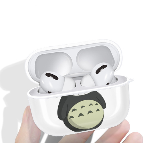 となりのトトロ 草壁メイ 草壁サツキ My Neighbor Totoro Satsuki Kusakabe Mei Kusakabe 【AirPods Pro用】ハードシェル保護ケース 耐衝撃・防指紋・カラビナ付き商品仕様