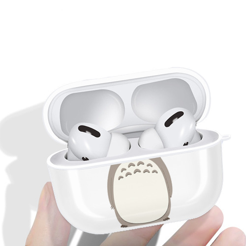となりのトトロ 草壁メイ 草壁サツキ My Neighbor Totoro Satsuki Kusakabe Mei Kusakabe 【AirPods Pro用】ハードシェル保護ケース 耐衝撃・防指紋・カラビナ付き商品仕様