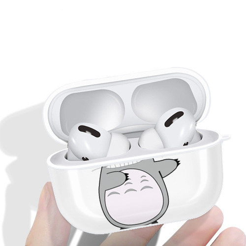 となりのトトロ 草壁メイ 草壁サツキ My Neighbor Totoro Satsuki Kusakabe Mei Kusakabe 【AirPods Pro用】ハードシェル保護ケース 耐衝撃・防指紋・カラビナ付き商品仕様