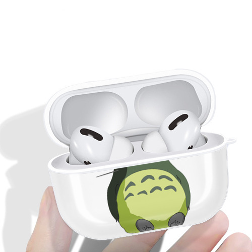 となりのトトロ 草壁メイ 草壁サツキ My Neighbor Totoro Satsuki Kusakabe Mei Kusakabe 【AirPods Pro用】ハードシェル保護ケース 耐衝撃・防指紋・カラビナ付き商品仕様
