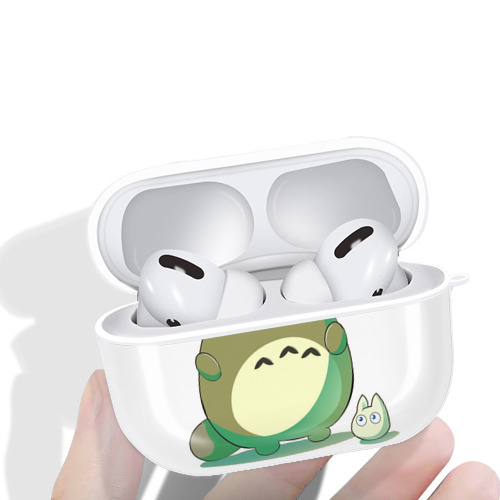 となりのトトロ 草壁メイ 草壁サツキ My Neighbor Totoro Satsuki Kusakabe Mei Kusakabe 【AirPods Pro用】ハードシェル保護ケース 耐衝撃・防指紋・カラビナ付き商品仕様