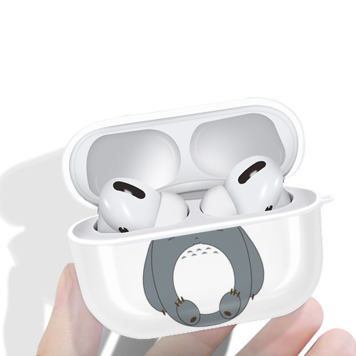 となりのトトロ 草壁メイ 草壁サツキ My Neighbor Totoro Satsuki Kusakabe Mei Kusakabe 【AirPods Pro用】ハードシェル保護ケース 耐衝撃・防指紋・カラビナ付き商品仕様