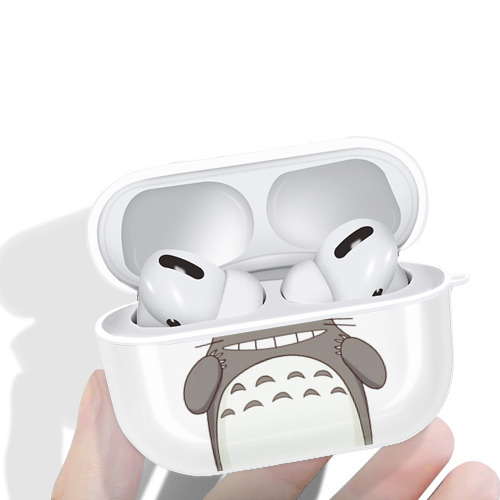 となりのトトロ 草壁メイ 草壁サツキ My Neighbor Totoro Satsuki Kusakabe Mei Kusakabe 【AirPods Pro用】ハードシェル保護ケース 耐衝撃・防指紋・カラビナ付き商品仕様