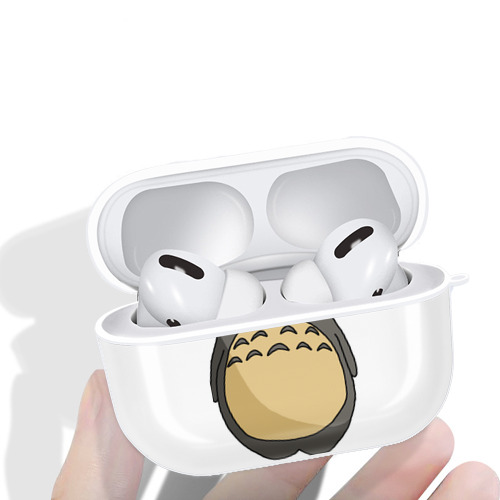 となりのトトロ 草壁メイ 草壁サツキ My Neighbor Totoro Satsuki Kusakabe Mei Kusakabe 【AirPods Pro用】ハードシェル保護ケース 耐衝撃・防指紋・カラビナ付き商品仕様