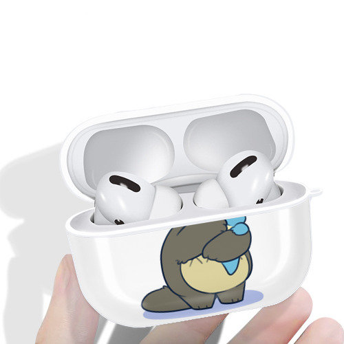 となりのトトロ 草壁メイ 草壁サツキ My Neighbor Totoro Satsuki Kusakabe Mei Kusakabe 【AirPods Pro用】ハードシェル保護ケース 耐衝撃・防指紋・カラビナ付き商品仕様
