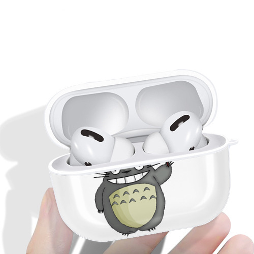 となりのトトロ 草壁メイ 草壁サツキ My Neighbor Totoro Satsuki Kusakabe Mei Kusakabe 【AirPods Pro用】ハードシェル保護ケース 耐衝撃・防指紋・カラビナ付き商品仕様