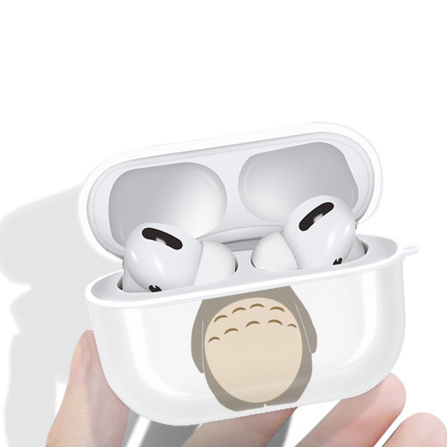 となりのトトロ 草壁メイ 草壁サツキ My Neighbor Totoro Satsuki Kusakabe Mei Kusakabe 【AirPods Pro用】ハードシェル保護ケース 耐衝撃・防指紋・カラビナ付き商品仕様