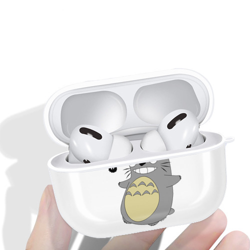 となりのトトロ 草壁メイ 草壁サツキ My Neighbor Totoro Satsuki Kusakabe Mei Kusakabe 【AirPods Pro用】ハードシェル保護ケース 耐衝撃・防指紋・カラビナ付き商品仕様