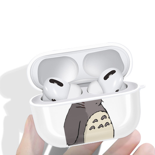 となりのトトロ 草壁メイ 草壁サツキ My Neighbor Totoro Satsuki Kusakabe Mei Kusakabe 【AirPods Pro用】ハードシェル保護ケース 耐衝撃・防指紋・カラビナ付き商品仕様