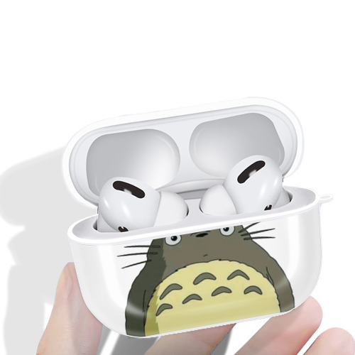 となりのトトロ 草壁メイ 草壁サツキ My Neighbor Totoro Satsuki Kusakabe Mei Kusakabe 【AirPods Pro用】ハードシェル保護ケース 耐衝撃・防指紋・カラビナ付き商品仕様