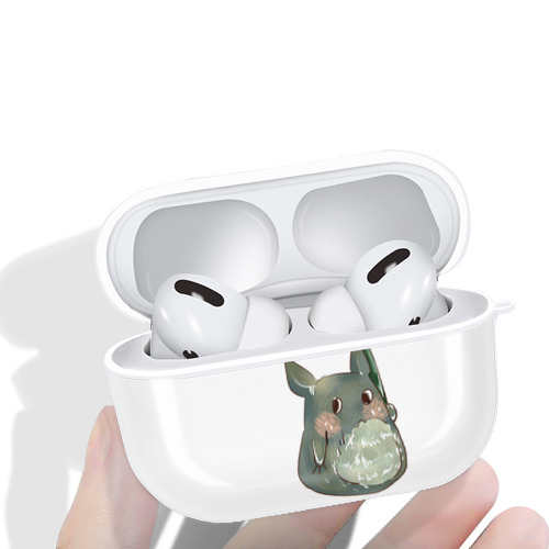 となりのトトロ 草壁メイ 草壁サツキ My Neighbor Totoro Satsuki Kusakabe Mei Kusakabe 【AirPods Pro用】ハードシェル保護ケース 耐衝撃・防指紋・カラビナ付き商品仕様