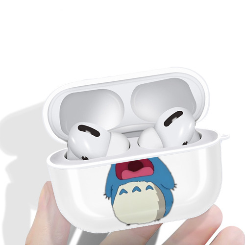 となりのトトロ 草壁メイ 草壁サツキ My Neighbor Totoro Satsuki Kusakabe Mei Kusakabe 【AirPods Pro用】ハードシェル保護ケース 耐衝撃・防指紋・カラビナ付き商品仕様